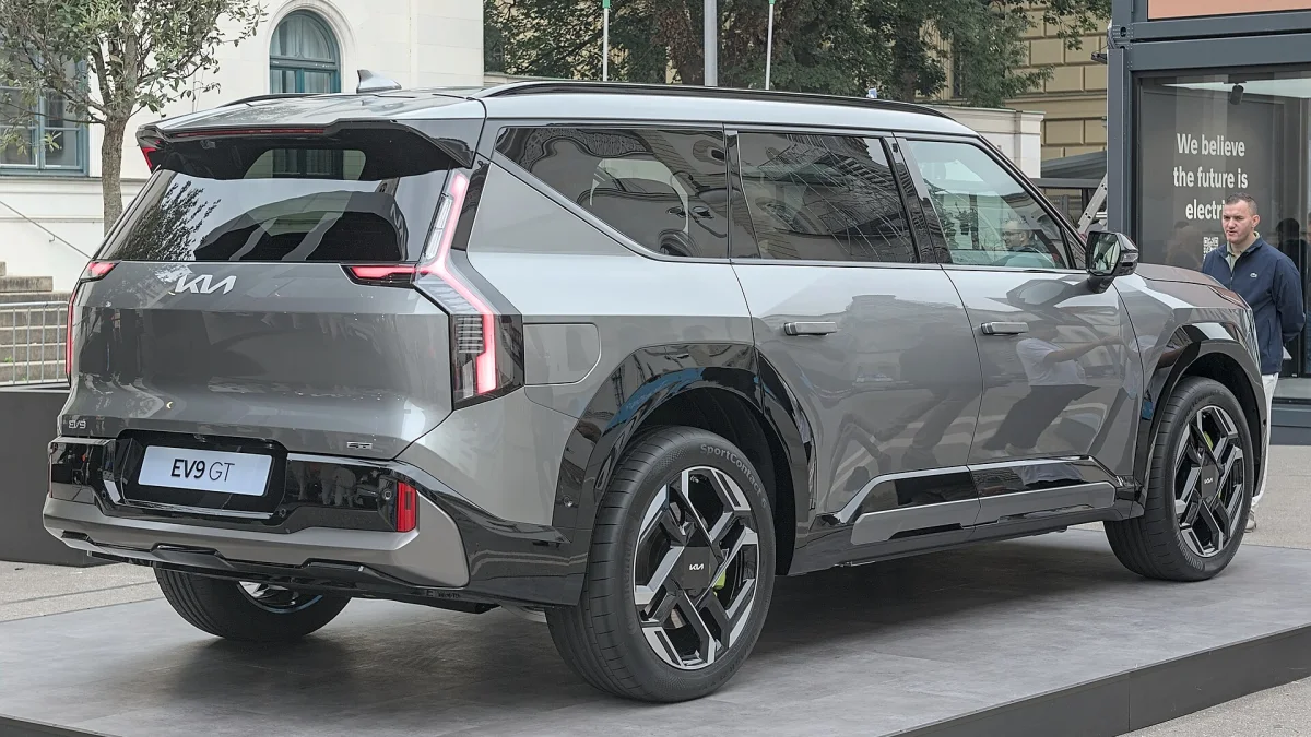 2027 Kia EV9, torku 516 pound-feet'e çıkarıyor
