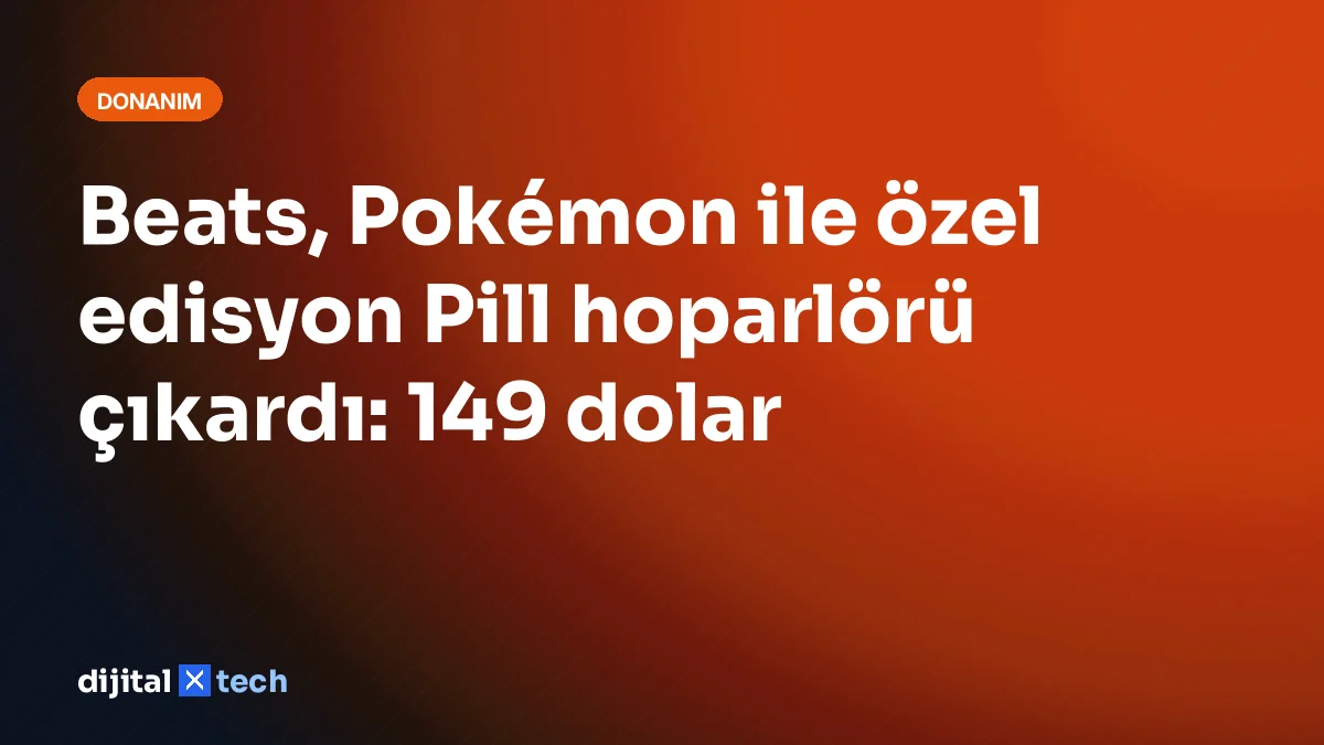 Beats, Pokémon ile özel edisyon Pill hoparlörü çıkardı: 149 dolar