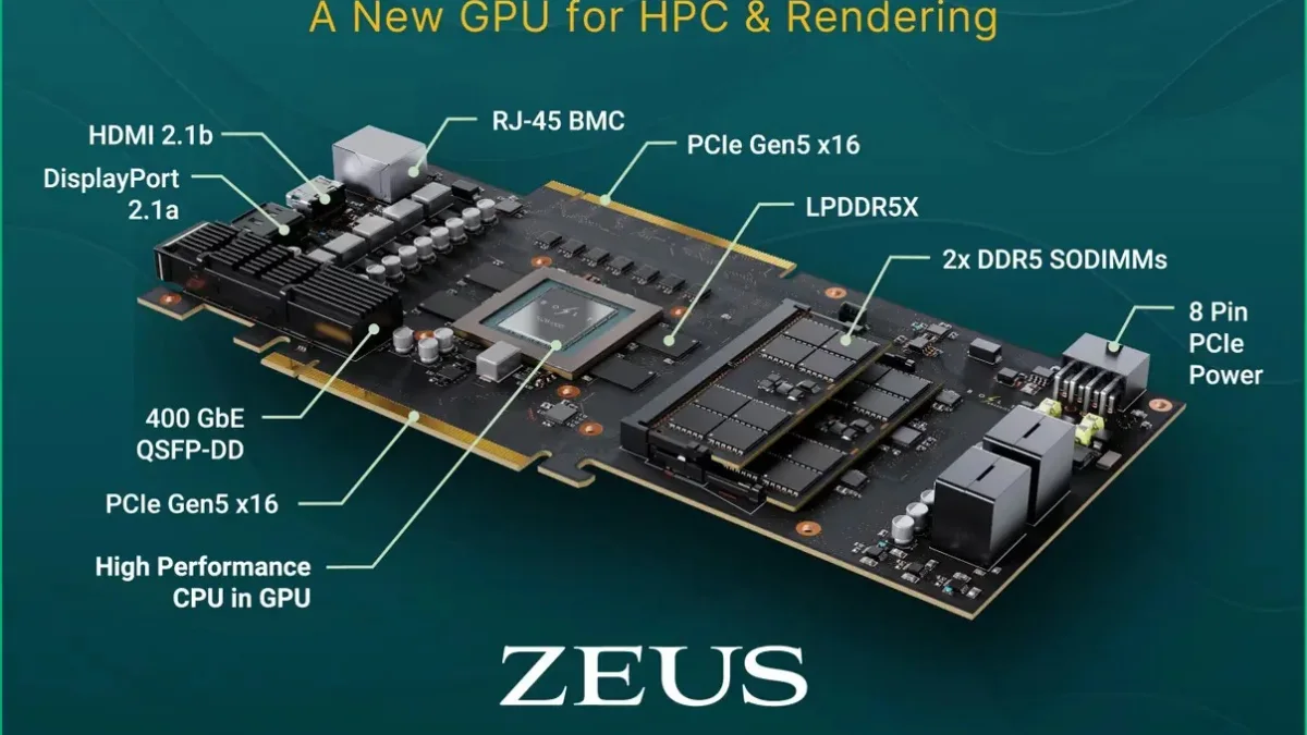 Bolt Graphics ilk Zeus GPU test çipini açtı: 2028'de çıkacak