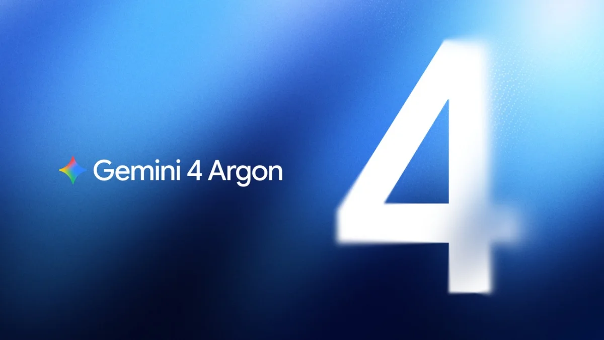 Google Gemini 4 Argon yayınlandı: 1 milyon token çıktı