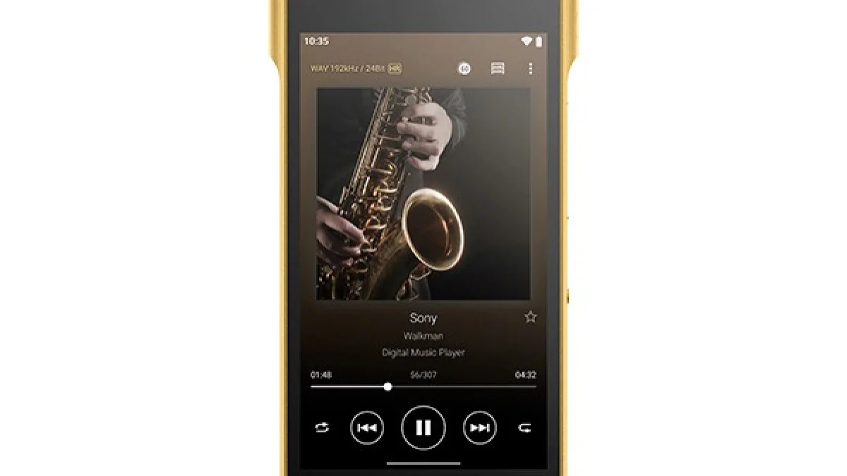 Sony, Walkman markasını altın kaplamalı müzik oynatıcıyla canlandırıyor