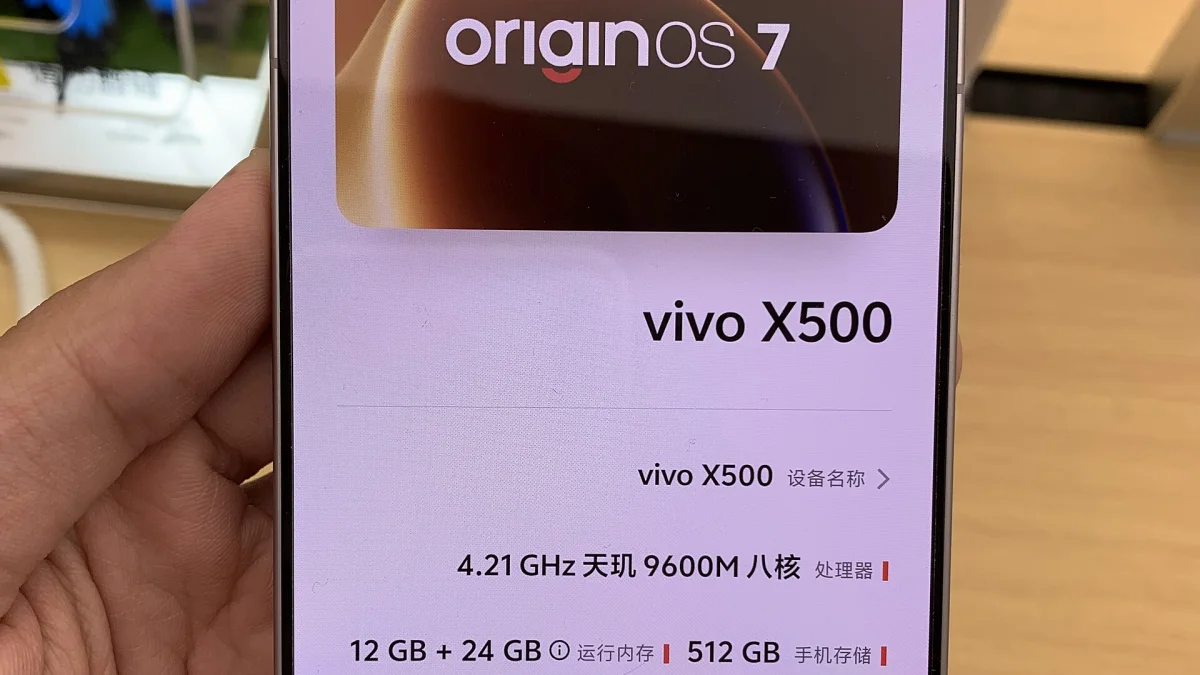 Vivo X500 Serisi Global Pazarda: Pro Max 1TB Depolama, 200MP Kamera