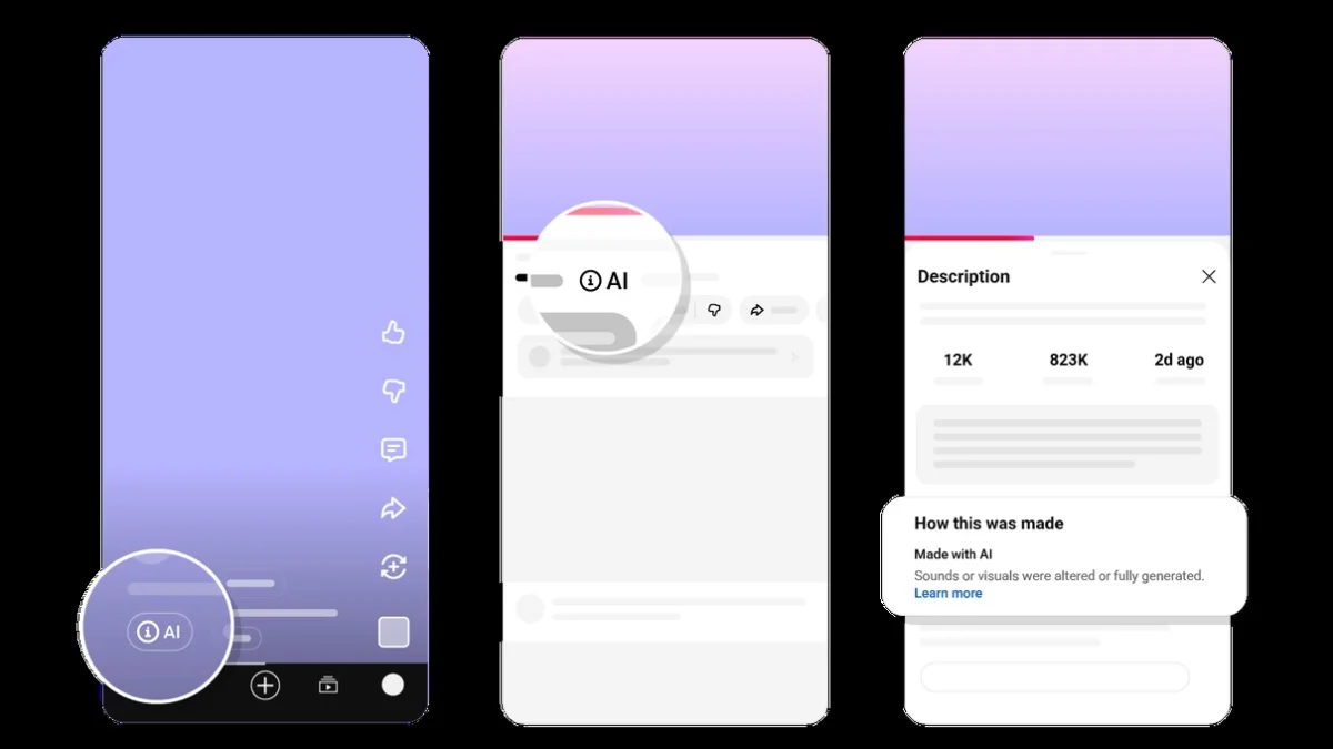 YouTube Music, yapay zekâ ile üretilmiş şarkılara etiket koyuyor
