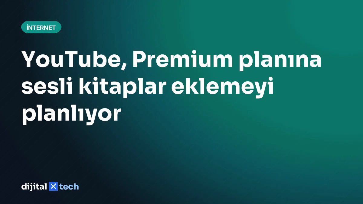 YouTube, Premium planına sesli kitaplar eklemeyi planlıyor
